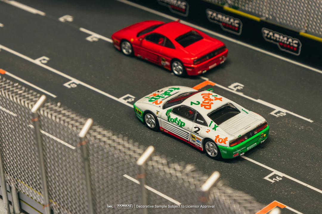 Tarmac Works 1:64-Ferrari 348 Challenge 1993 Paolo Cutrera (T64-082-93CHA02)