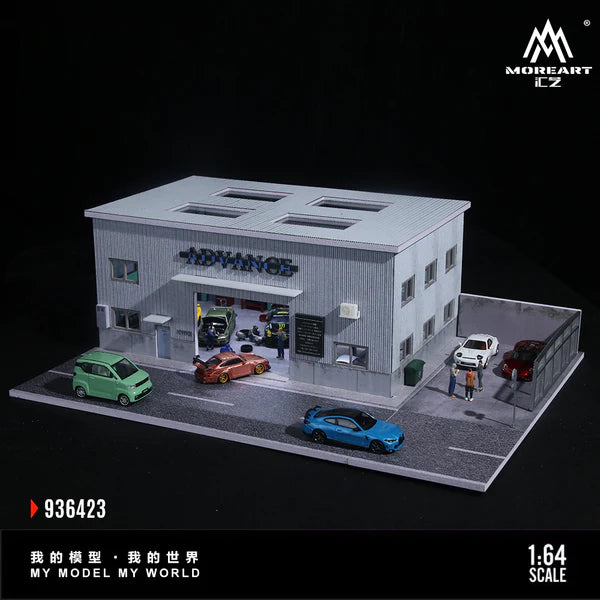 (PRE-ORDER 2025) MoreArt 1:64 - Yokohama Repair Shop (MO936423)