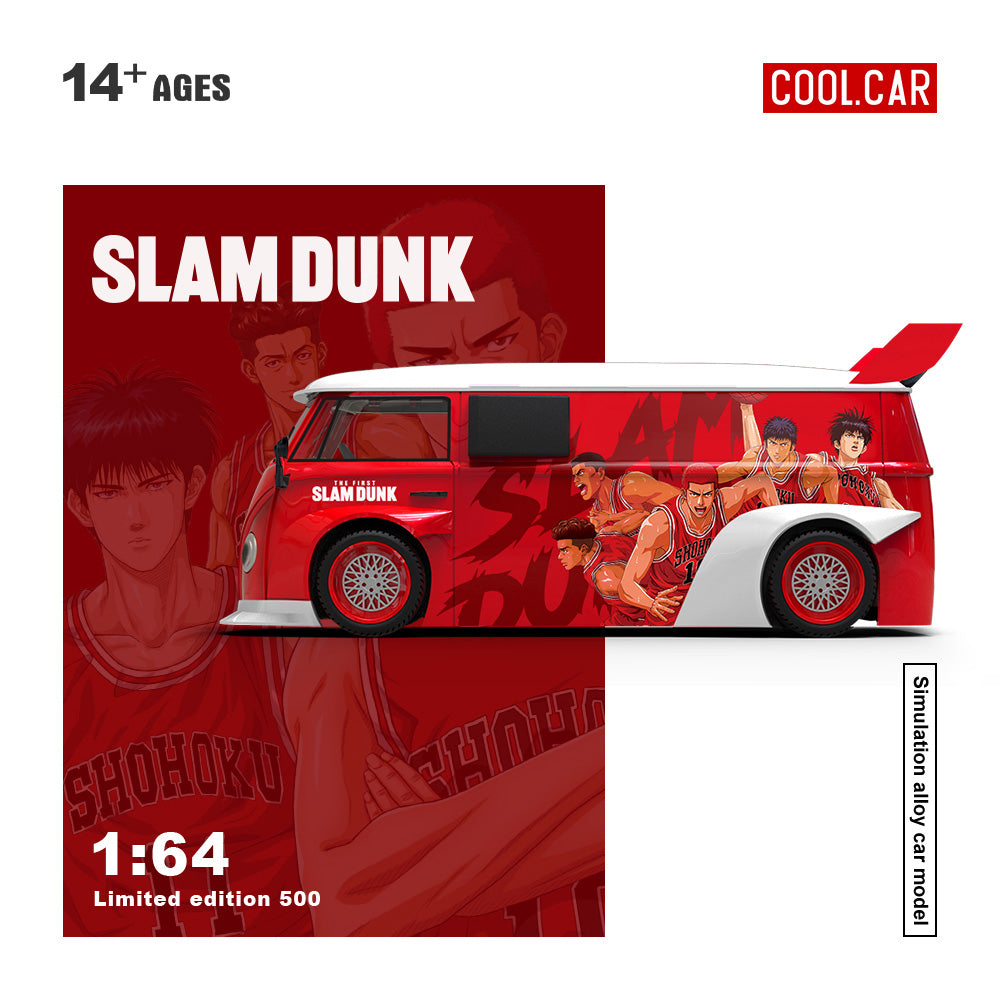 CoolCar 1:64-Volkswagen T1 - Slam Dunk CC642947