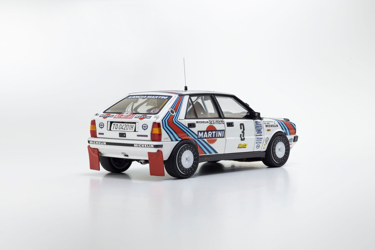 KYOSHO 1:18-Lancia Delta 4WD 1988 Lancia Martini