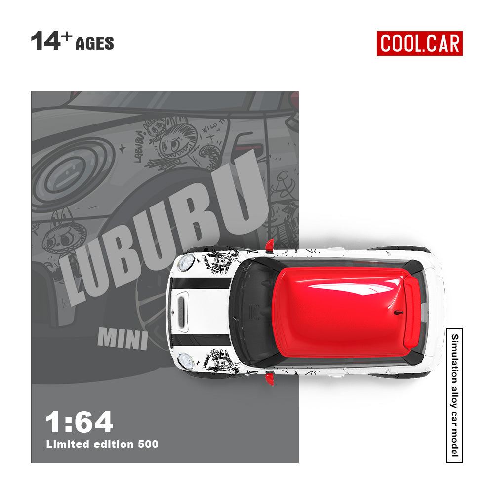 CoolCar 1:64-BMW Mini Cooper LUBUBU CC643641