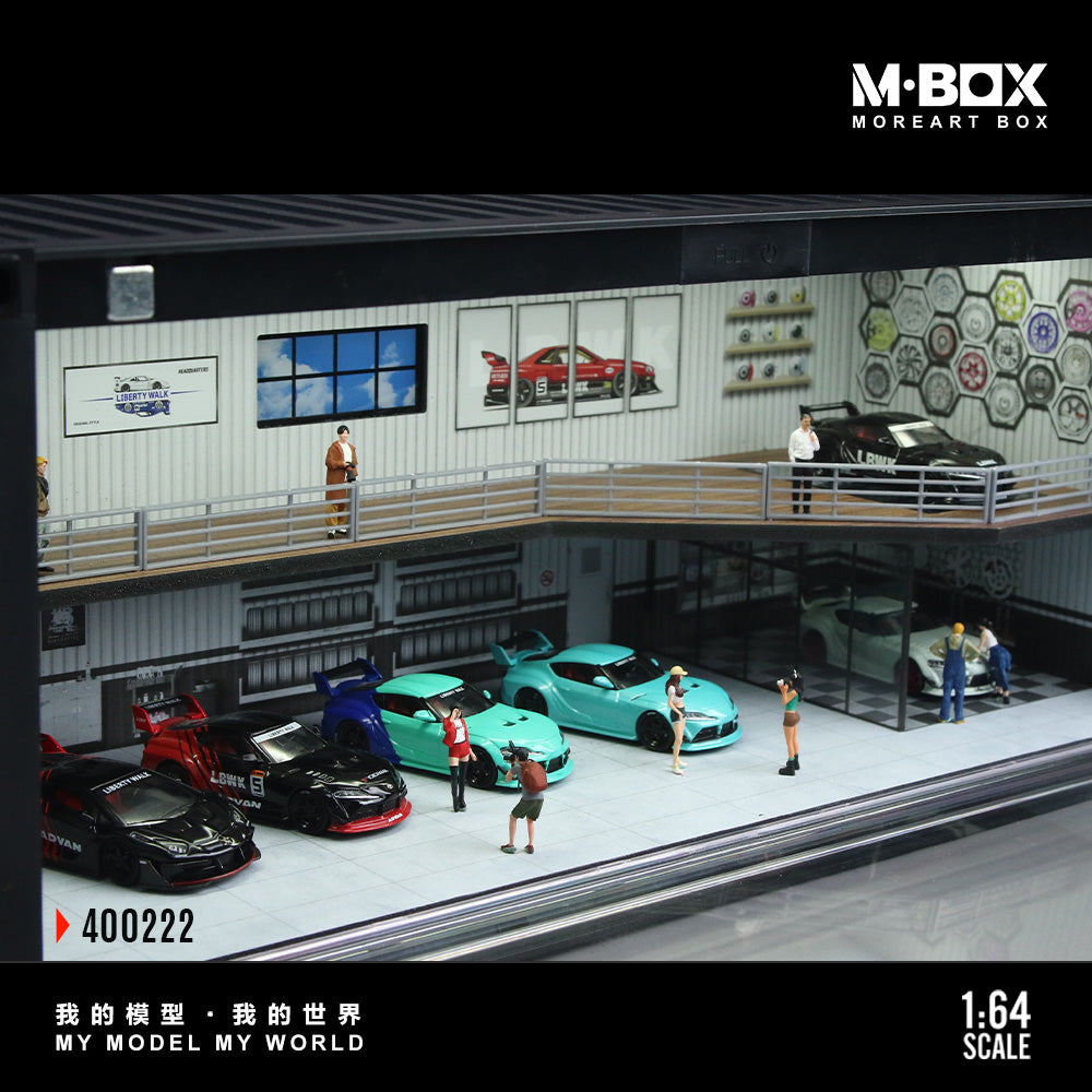 M-BOX 1/64-CONTAINER REPAIR SHOP MB400222