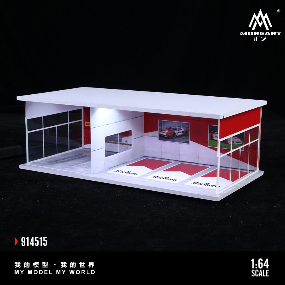 MoreArt Diorama 1:64- Marboro Parking Scene MO914515