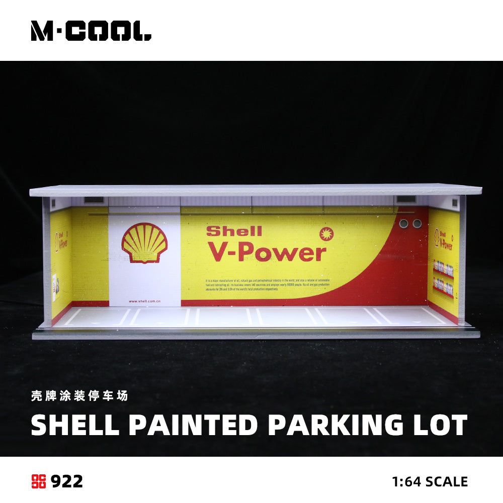 M-Cool Diorama 1:64- SHELL PAINTING PARKING LOT-MC914922