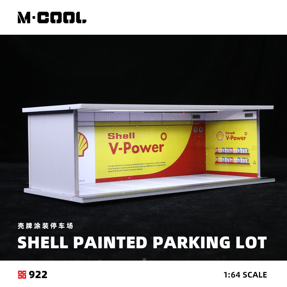 M-Cool Diorama 1:64- SHELL PAINTING PARKING LOT-MC914922