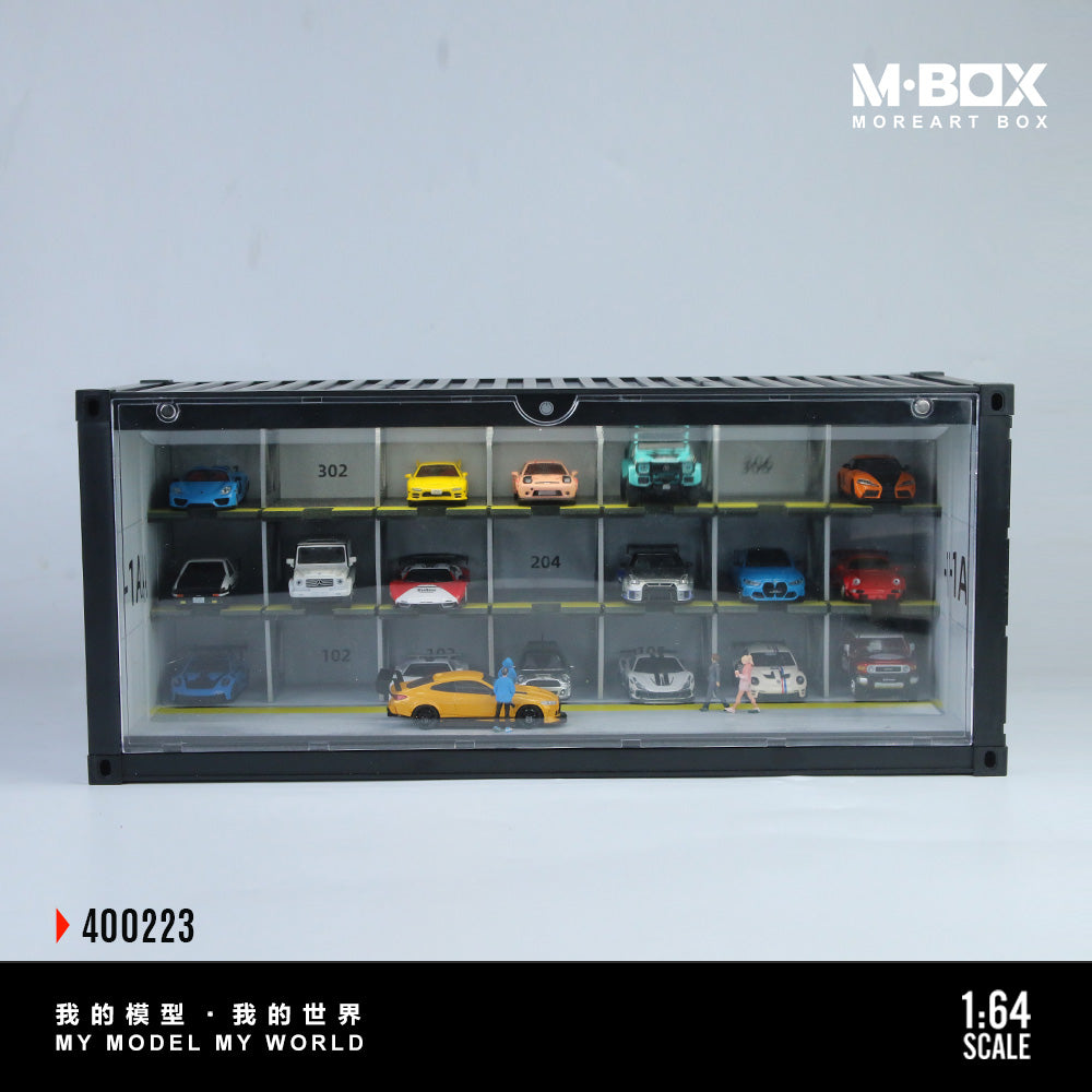 M-BOX 1/64-CONTAINER VERTICAL PARKING GARAGE MB400223