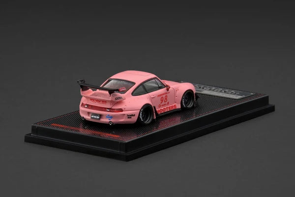 Ignition Model 1:64 Porsche 911 RWB 993 – Rose mat – Édition limitée – IG3992