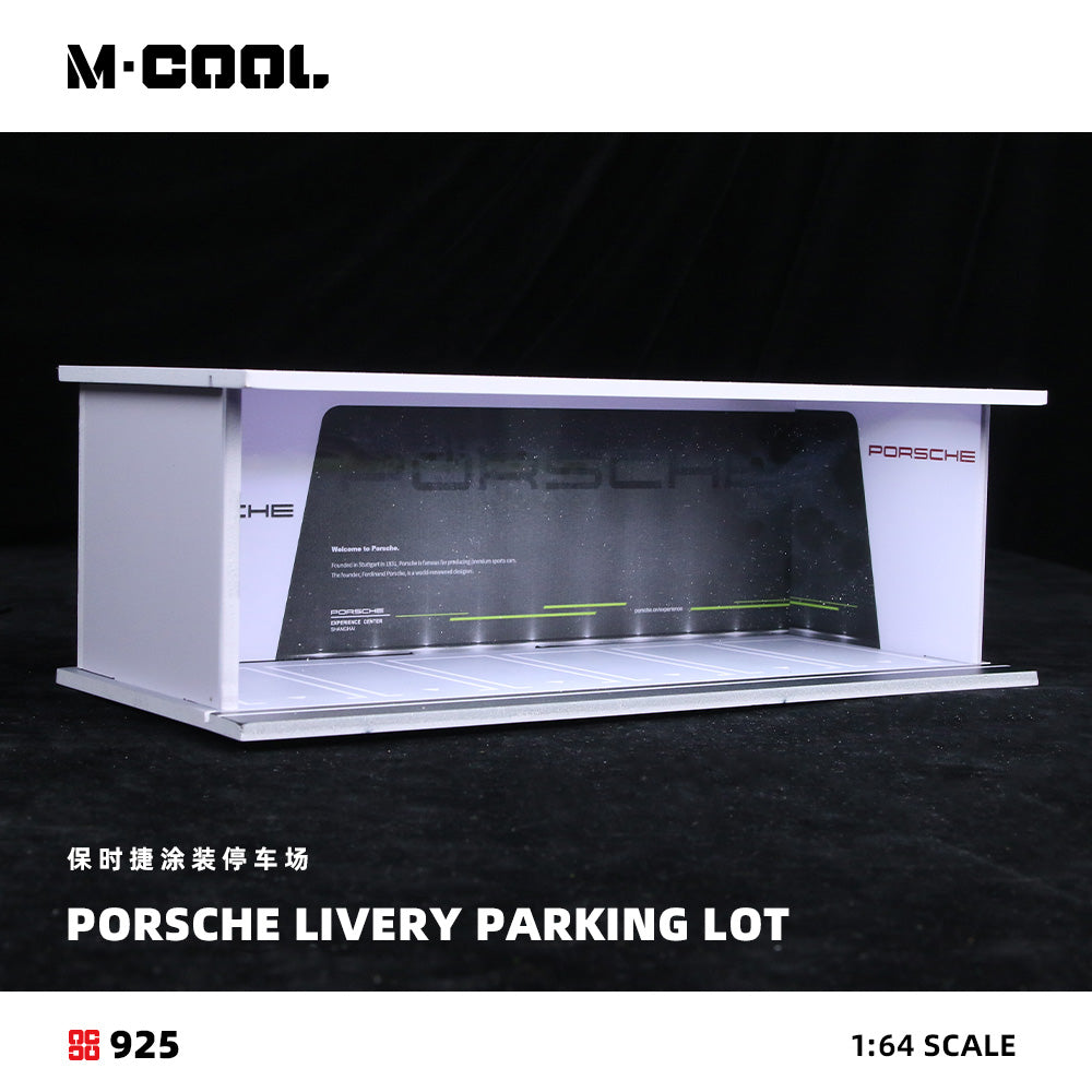 M-Cool Diorama 1:64- PORSCHE PARKING LOT MC914925