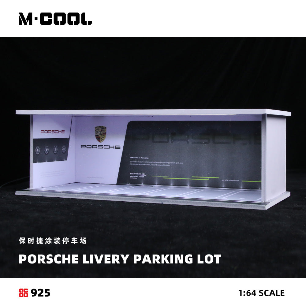 M-Cool Diorama 1:64- PORSCHE PARKING LOT MC914925