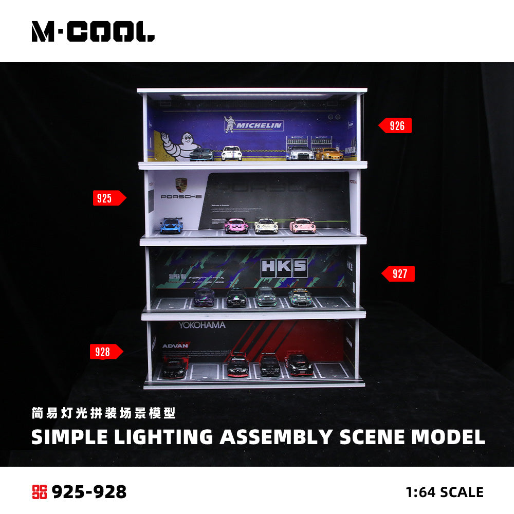 M-Cool Diorama 1:64- MICHELIN PARKING LOT MC914926