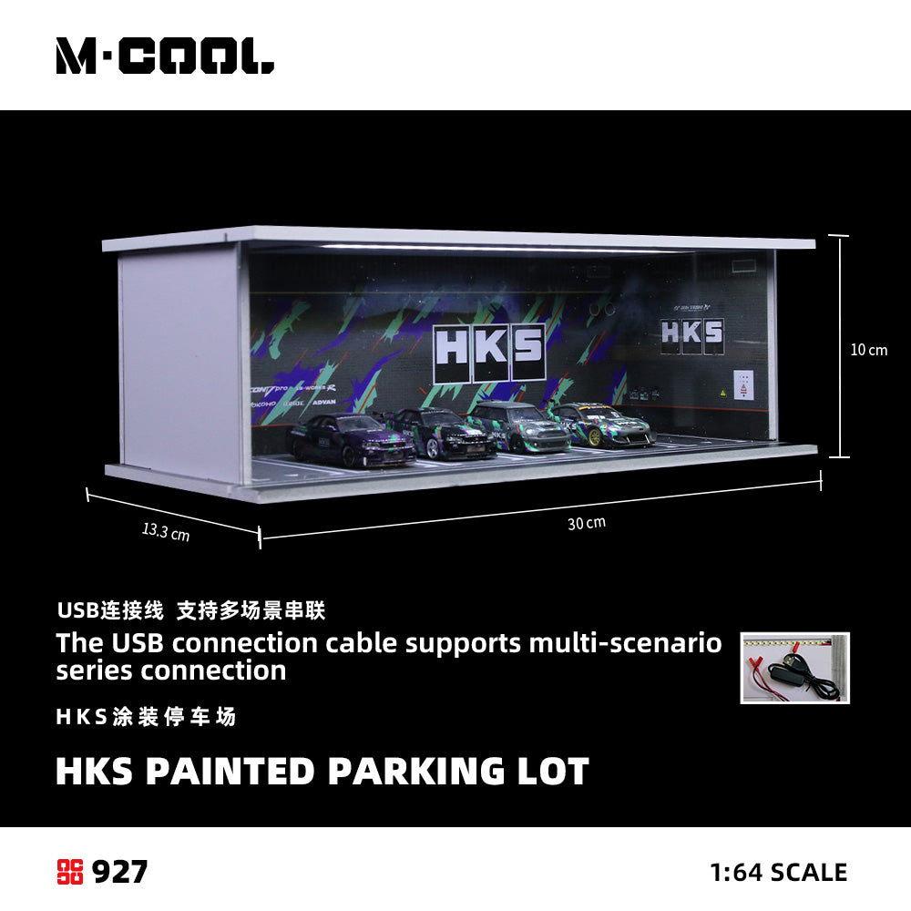 M-Cool Diorama 1:64- HKS PARKING LOT MC914927