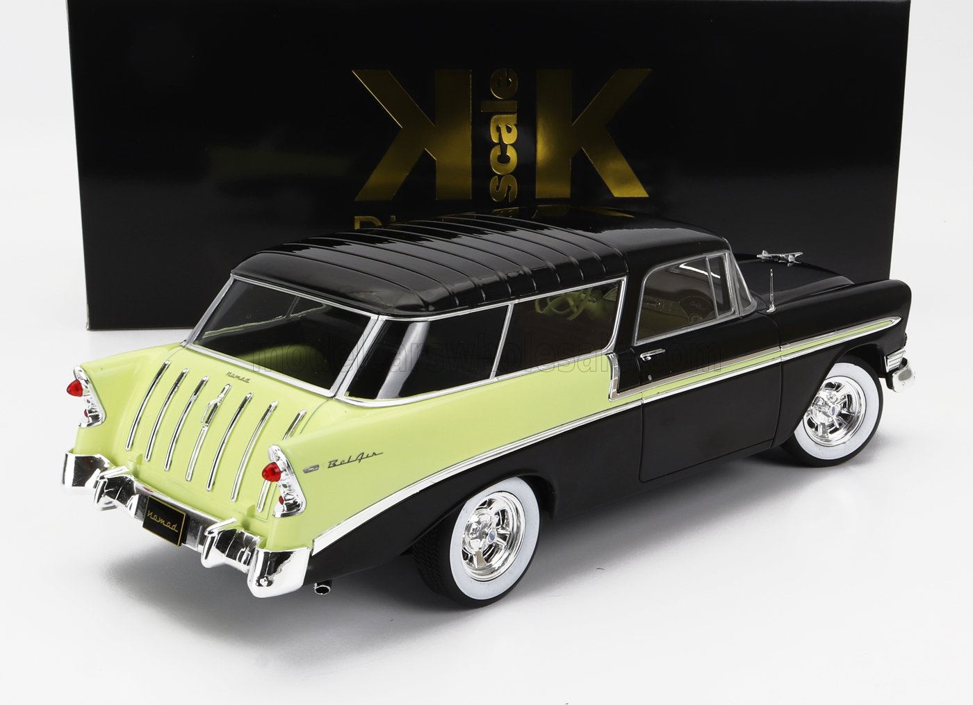 CHEVROLET -1956 BEL AIR NOMAD SW STATION WAGON CUSTOM (BLACK YELLOW)