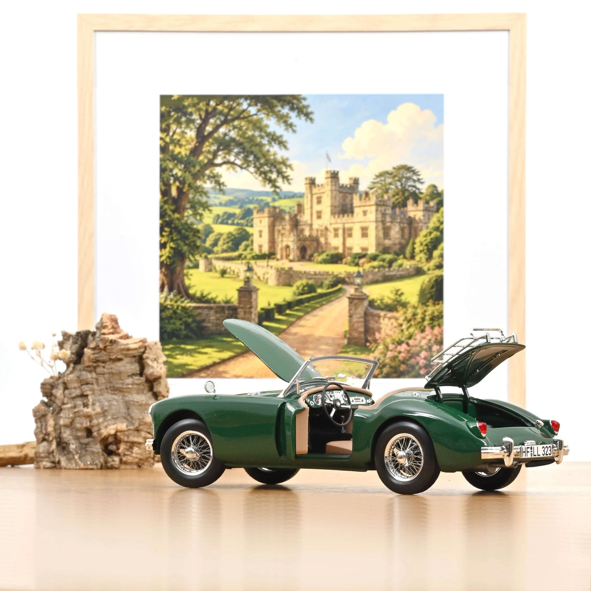 Norev 1:18 MGA 1955 – British Racing Green – 182610