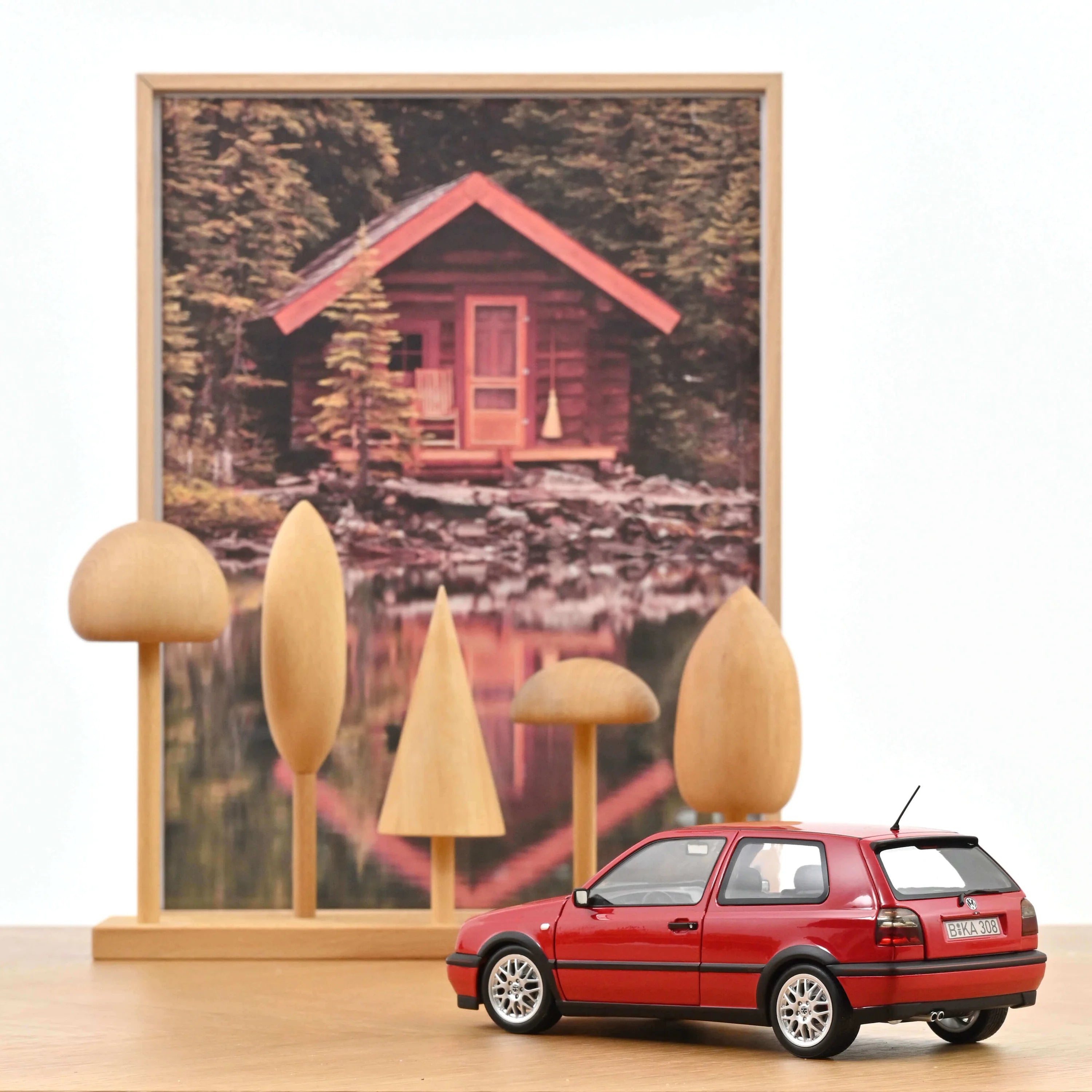 Volkswagen Golf GTI 1996 Flash Red 1:18 – Norev 188418