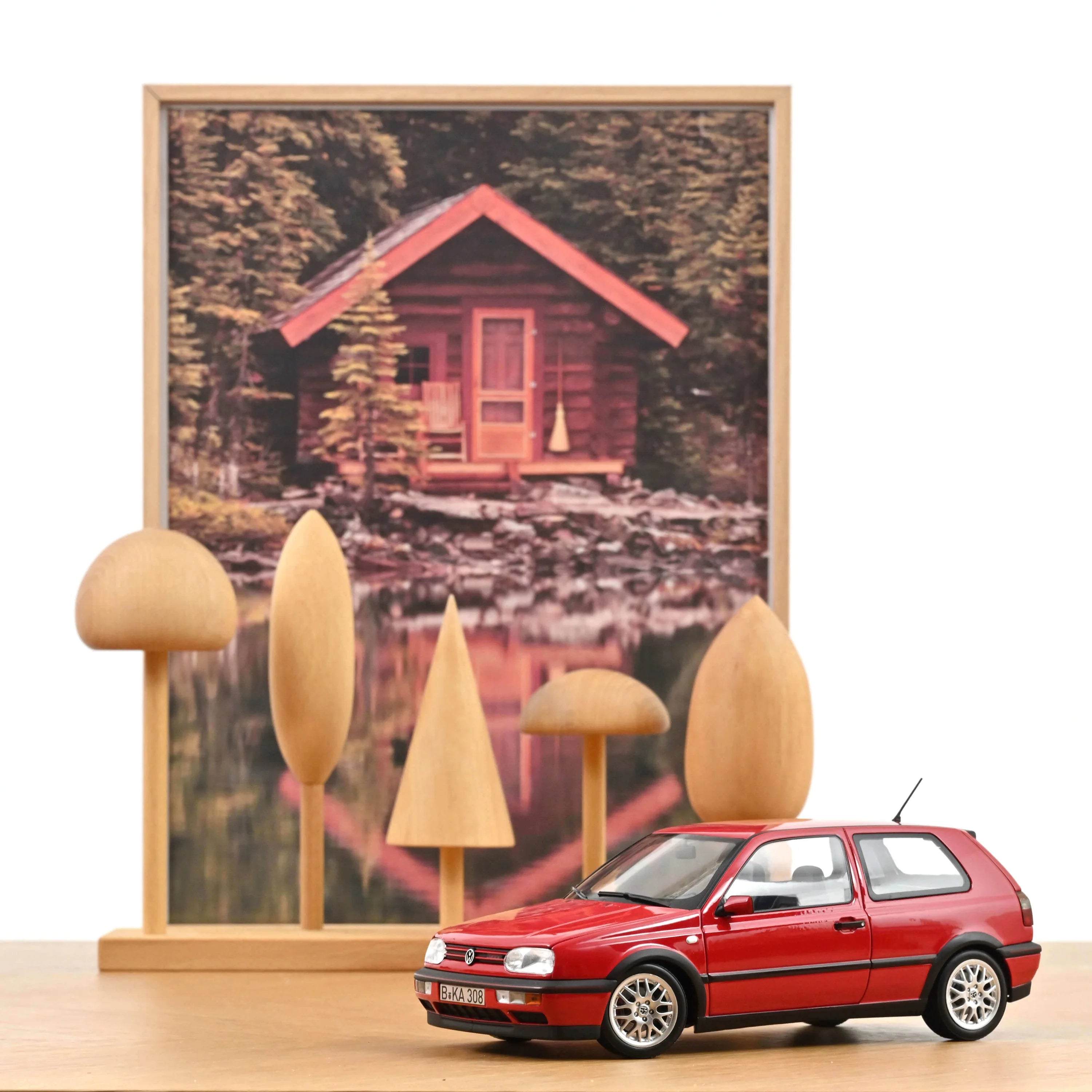 Volkswagen Golf GTI 1996 Flash Red 1:18 – Norev 188418