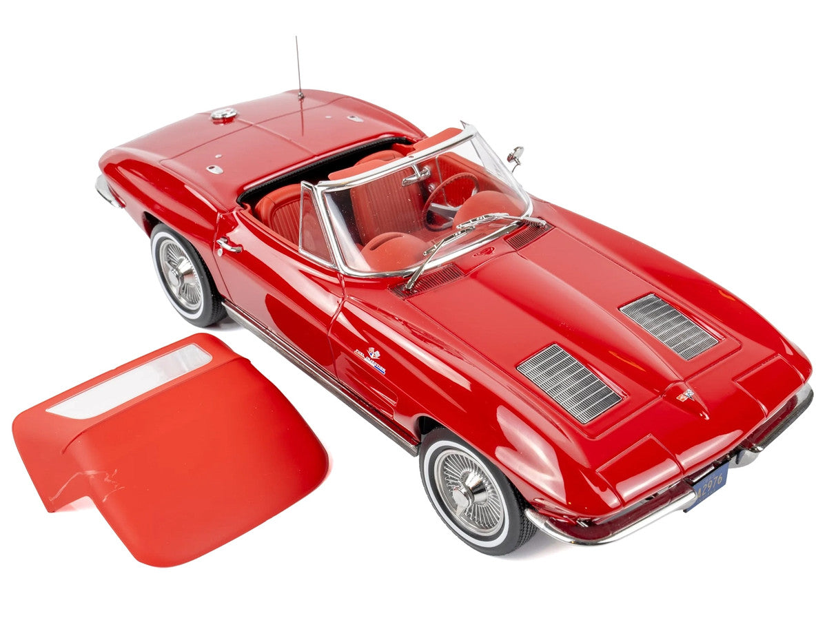 1963 Chevrolet Corvette Stingray Convertible (Riverside Red)