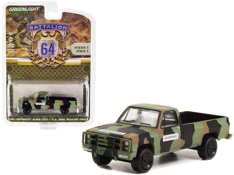 1985 Chevrolet M1008 CUCV Pickup Truck Camouflage "U.S. Army Military Police"- Apache"-"Battalion 64" Series 2