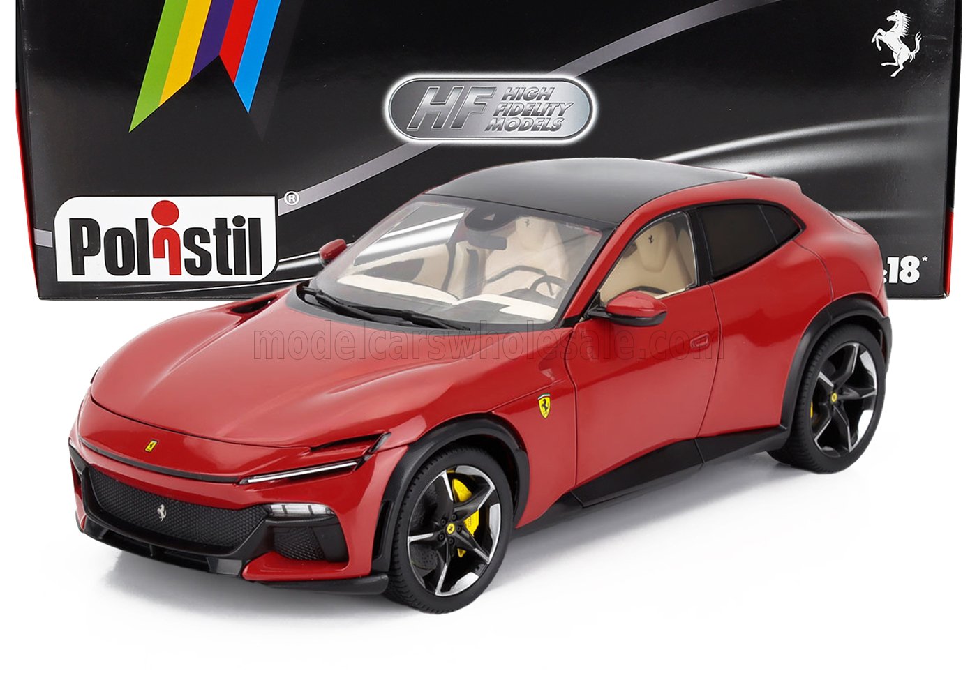FERRARI - PUROSANGUE 2022 - ROSSO CORSA 322 (Cream Interior)