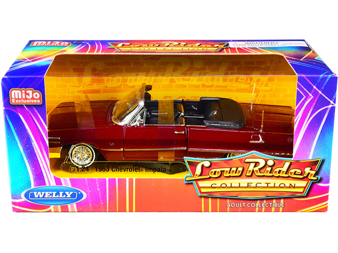 Chevrolet Impala 1963 Convertible, Low Rider Collection