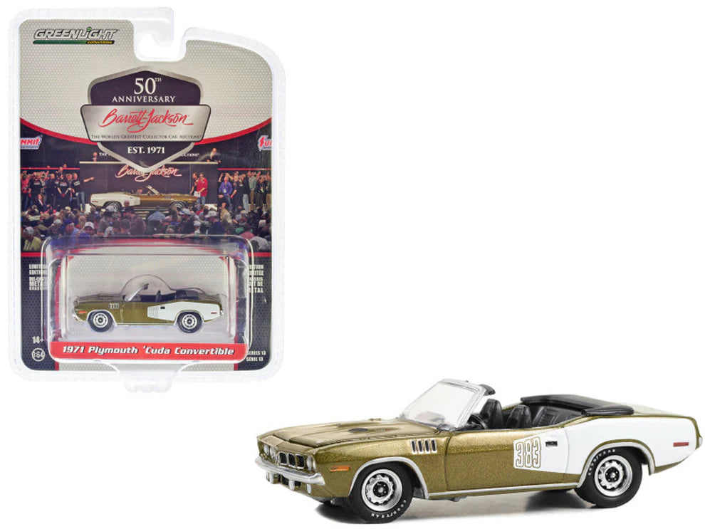 1971 Plymouth ‘Cuda Convertible – Tawny Gold