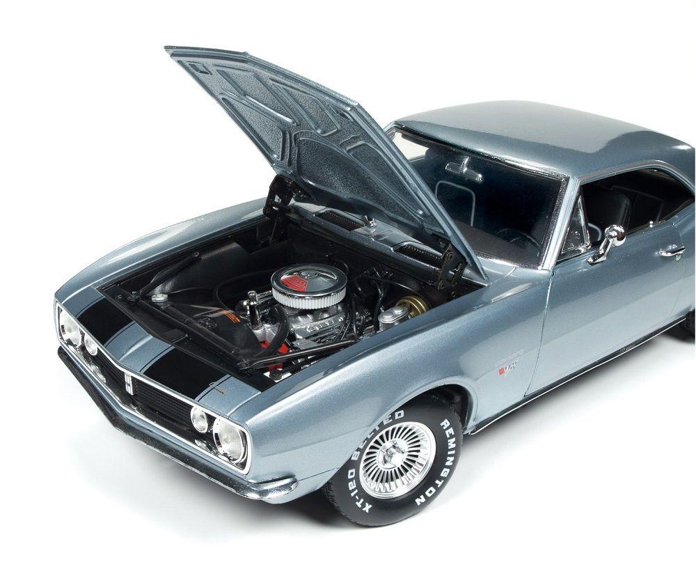 Auto World 1:18 1967 Chevrolet Camaro – Buddy Repperton’s – Christine (1983) Movie – Silver / Blue AWSS114