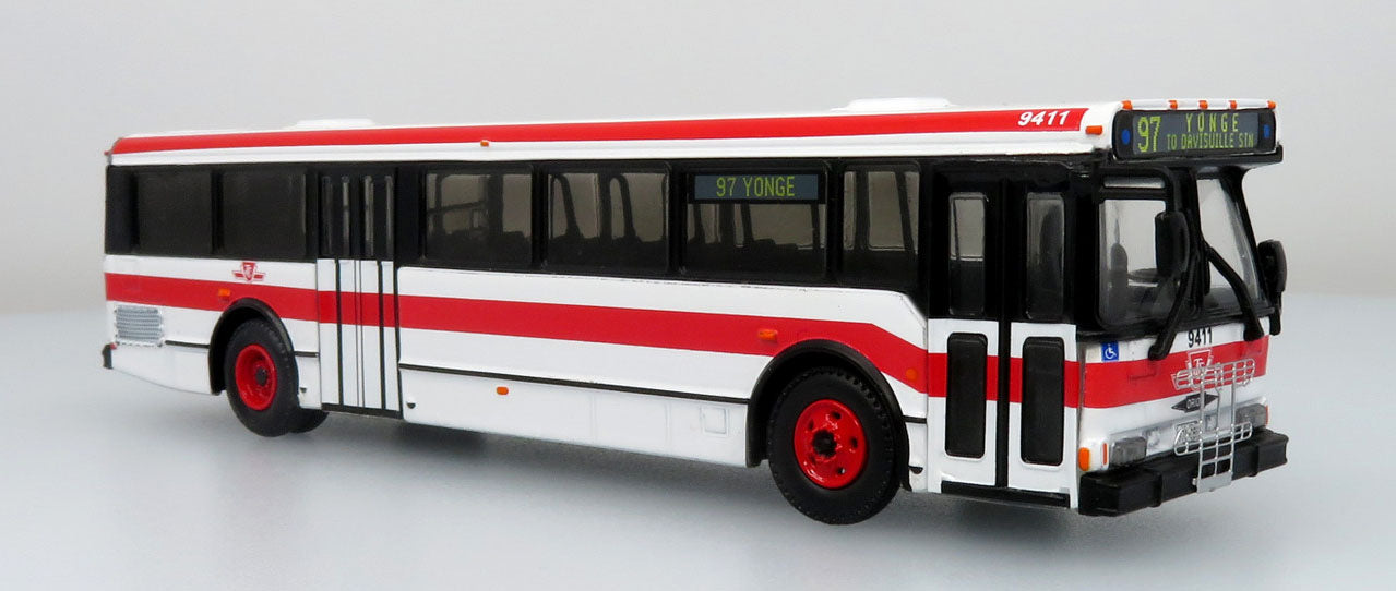 Orion V Transit Bus: TTC Toronto-Destination: 97 Yonge Street to Davisville