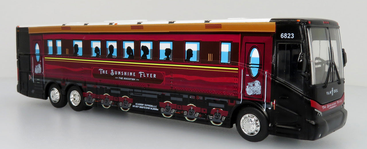 Van Hool CX-45 Passenger Coach: The Sunshine Flyer / Academy Bus Lines-Disney World Service