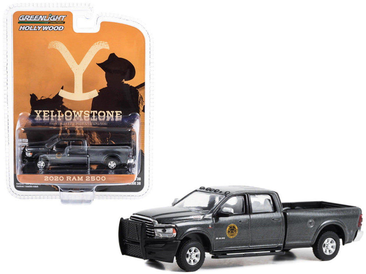 2020 Dodge Ram 2500 Pickup Truck Dark Gray Metallic "Montana Livestock Association" "Yellowstone"
