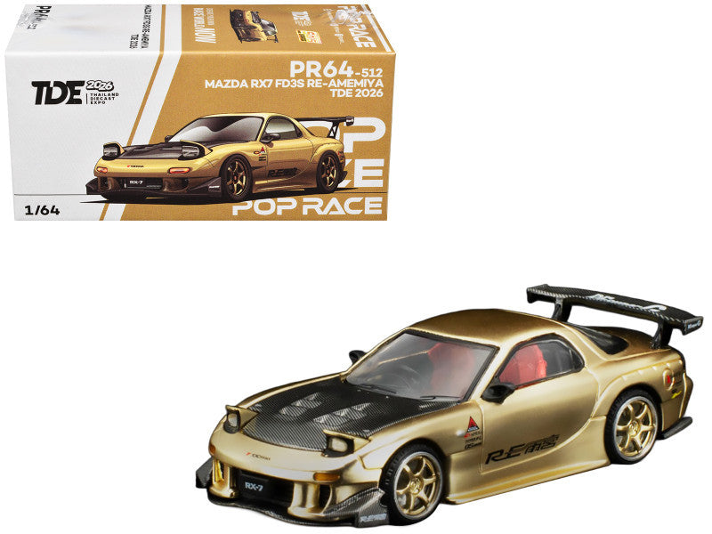 POPRACE 1/64 MAZDA RX7 FD3S RE-AMEMIYA TDE 2026 (PR640512)