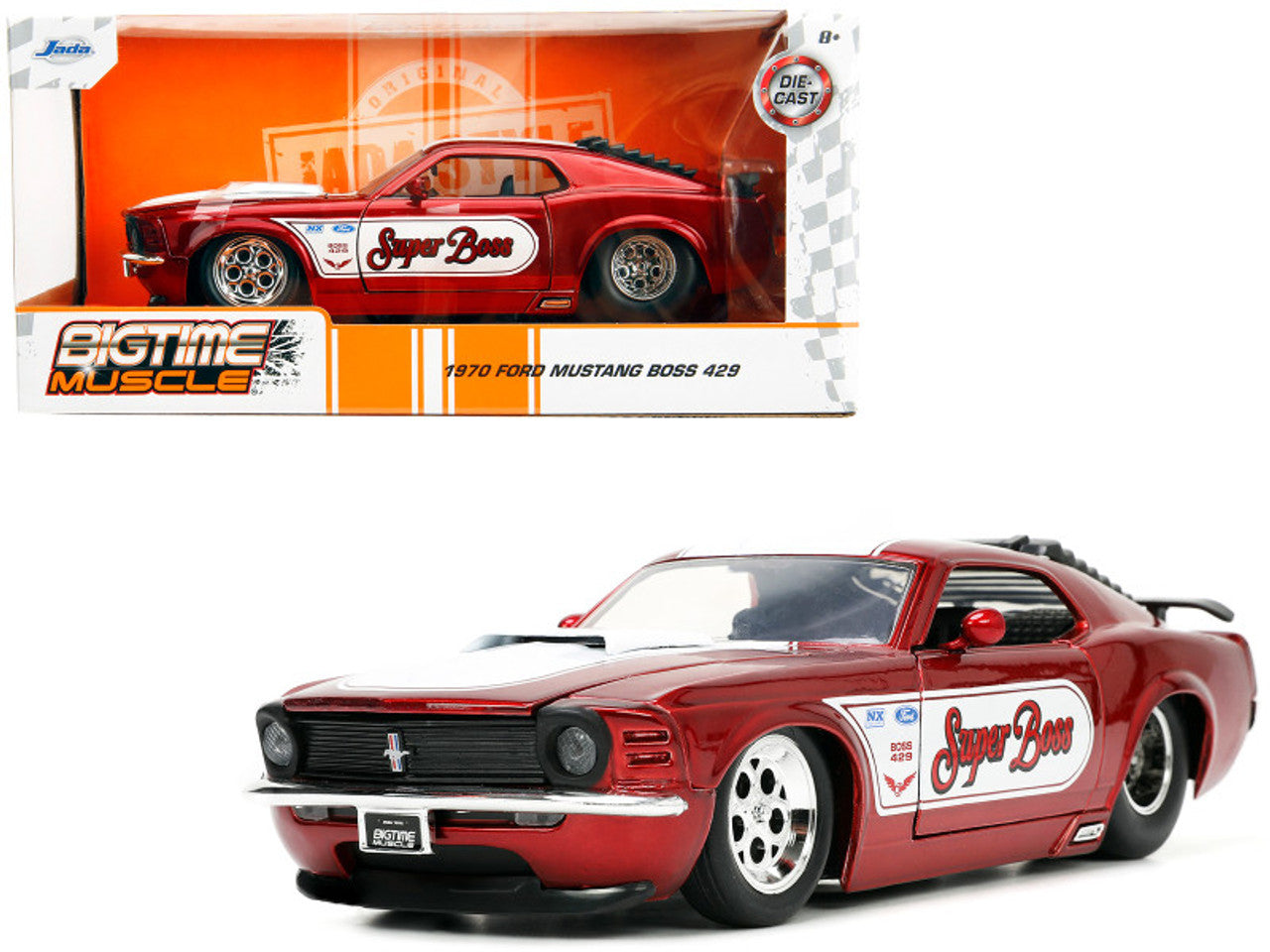 Sugar Boss - Ford Mustang Boss 429 in Red BigTime Muscle