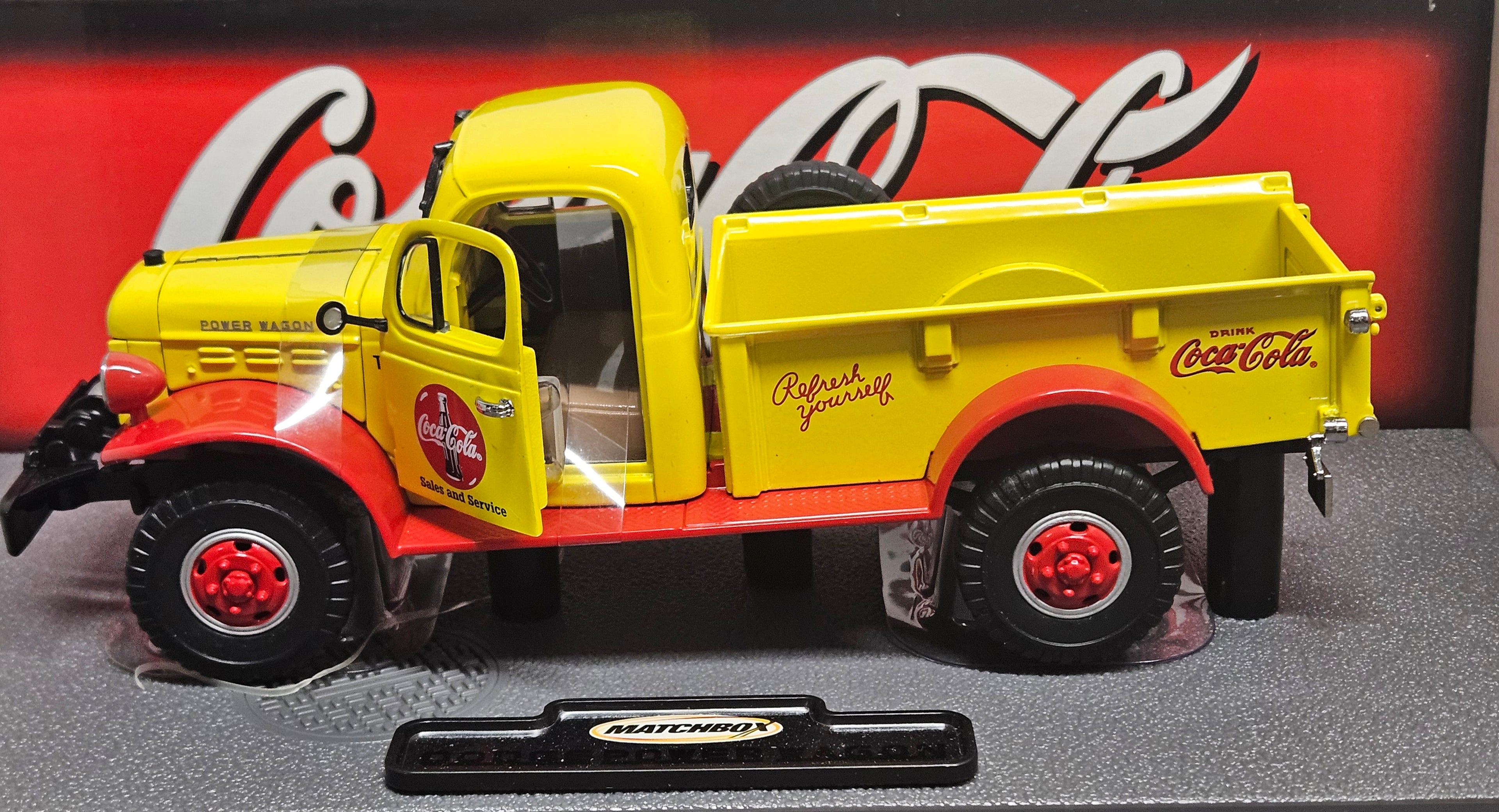 Coca-Cola, 1946 Dodge Power Wagon, (Échelle-Scale 1:24)