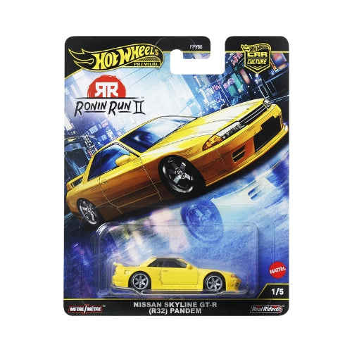 2025 HOT WHEELS PREMIUM, CAR CULTURE RONIN RUN II. (BOÎTE SCELLÉ-Sealed Case (set of 10) FPY86-961M-SEALED