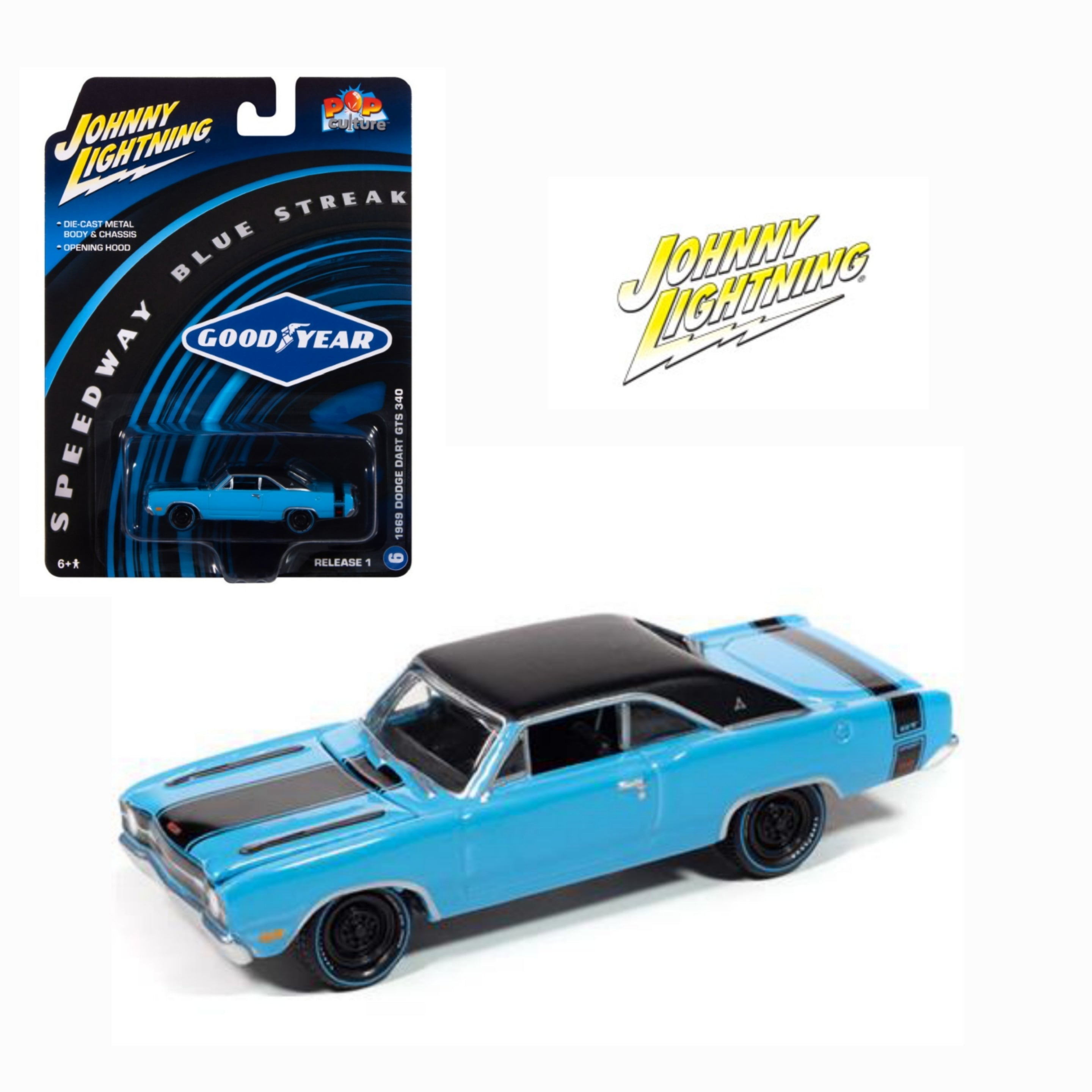 Goodyear Blue Streak - 1969 Dodge Dart-JLSP414