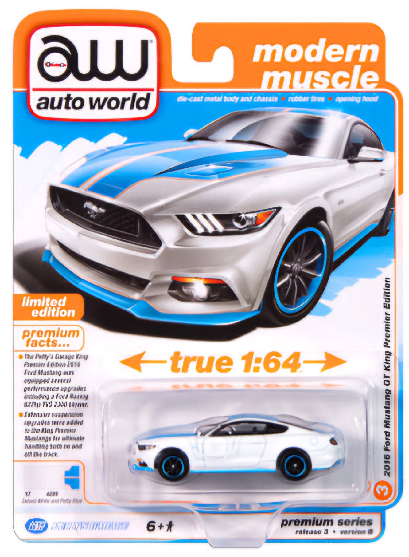 Ensemble-Set, Auto World 1:64 Premium 2024 Release 3 Version B Set (AW64452/24B)