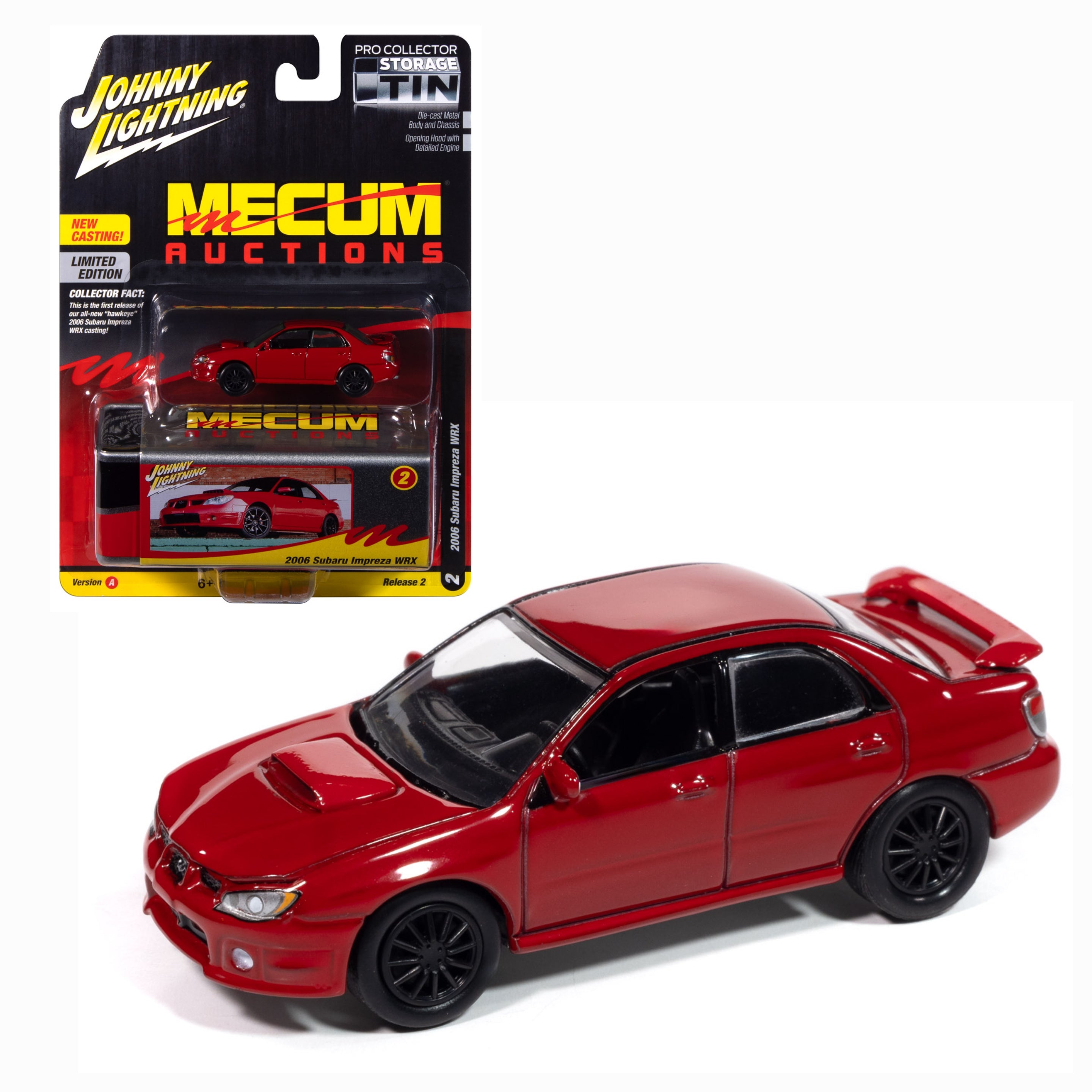 2006 Subaru WRX Mecum Auctions in Red (1 par client- 1 per customer)