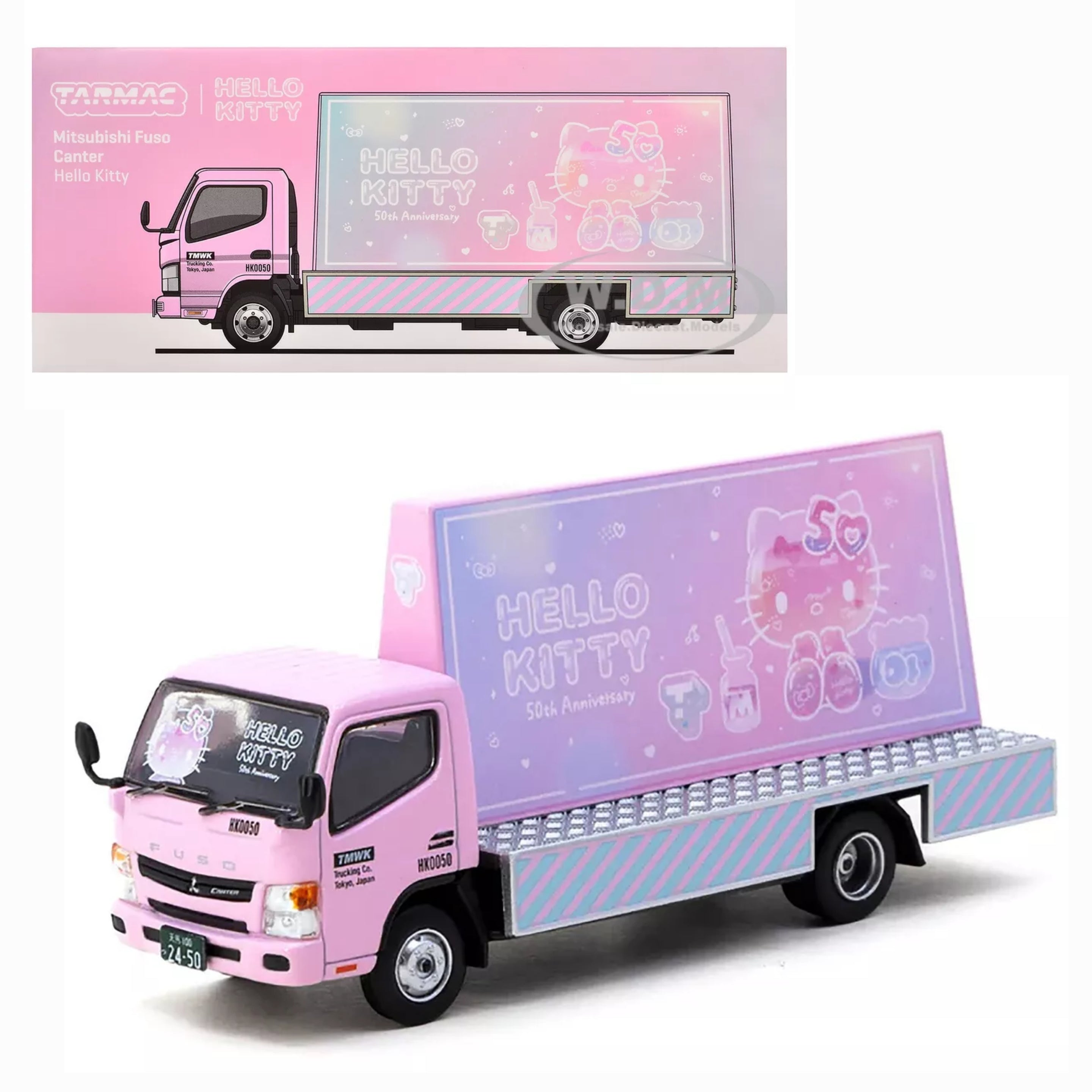 Mitsubishi Fuso Canter Billboard Truck - Hello Kitty 50th Anniversary