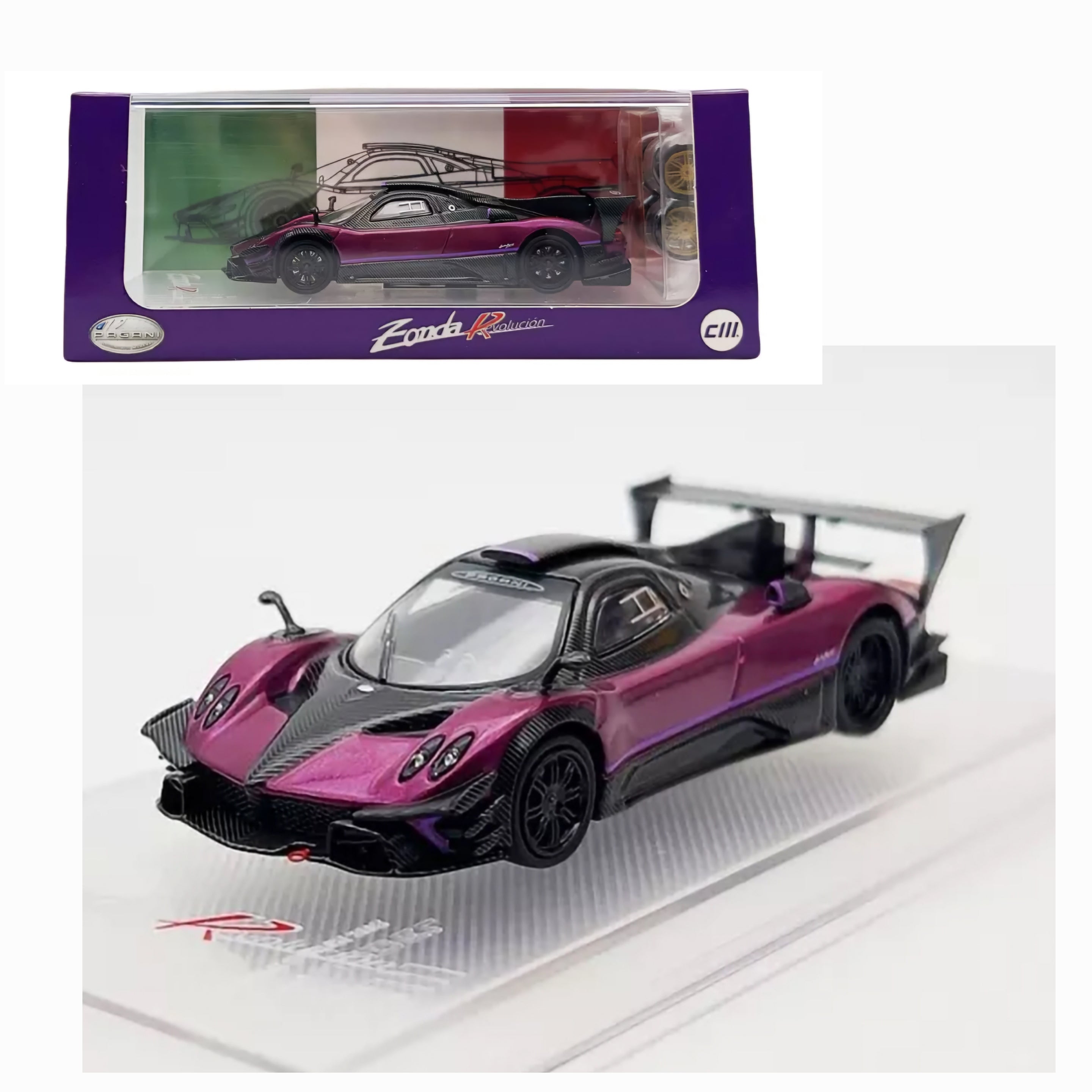 Pagani Zonda Revolucion, Purple (CM64-REVOLUCION-05)
