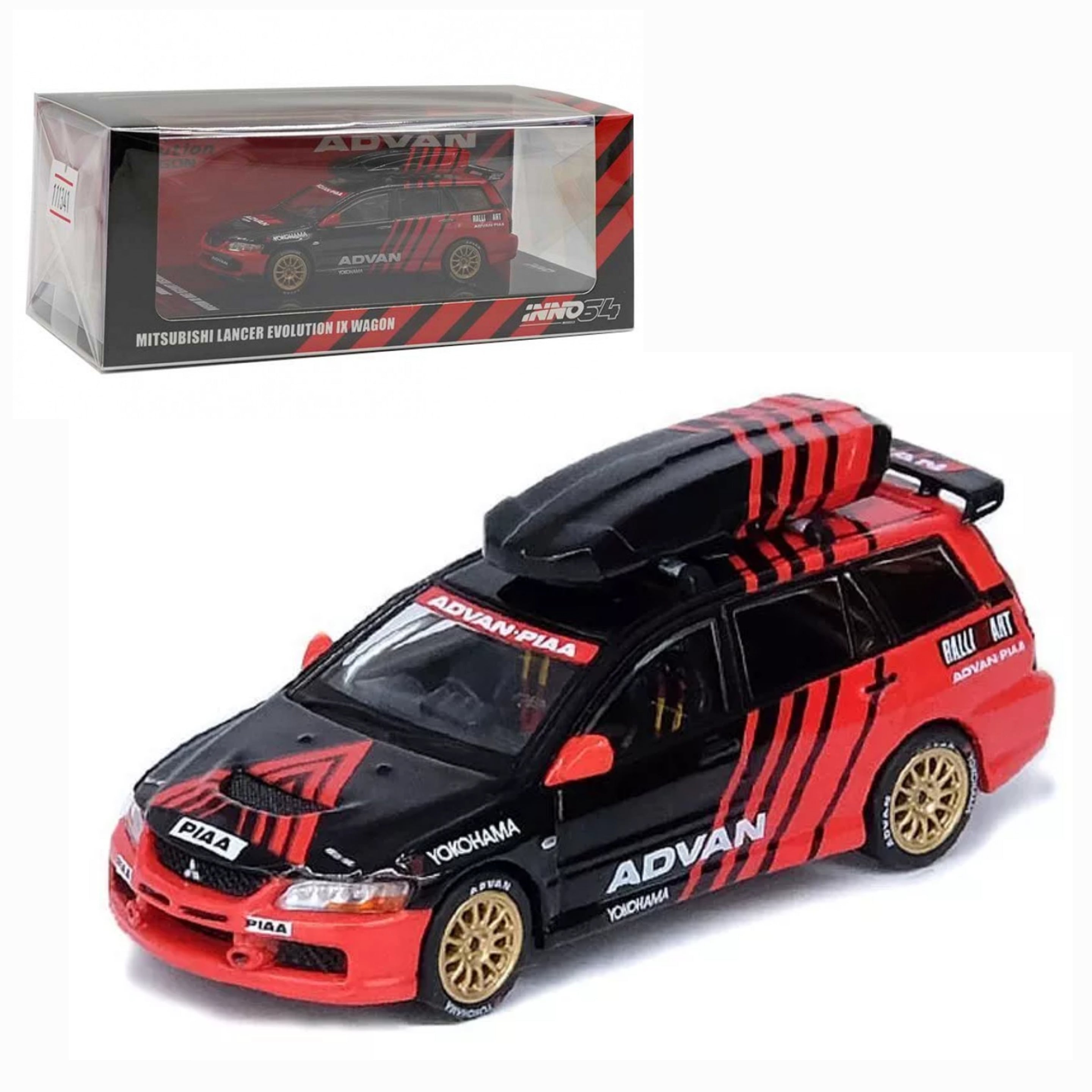 Mitsubishi Lancer EVO IX Wagon "Advan" Avec Coffre De Toit