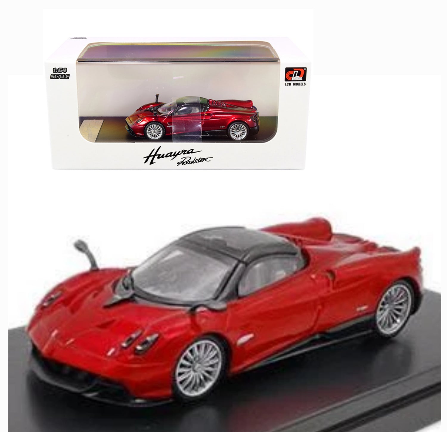 Pagani Huayra Roadster-(Red)