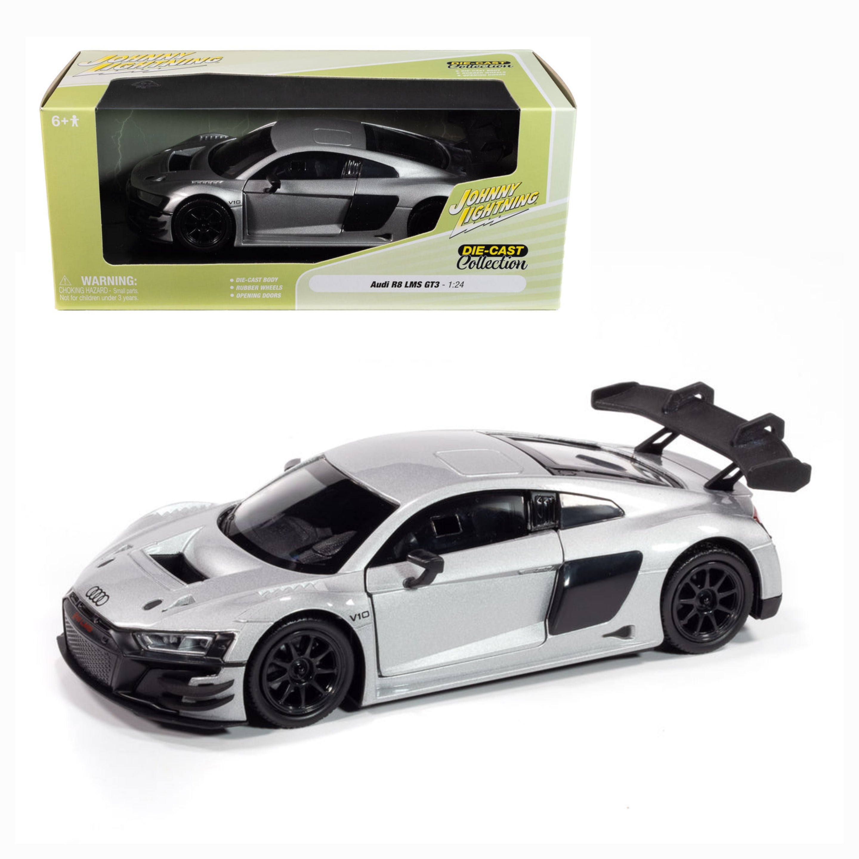 Audi R8 LMS GT3-(Silver)