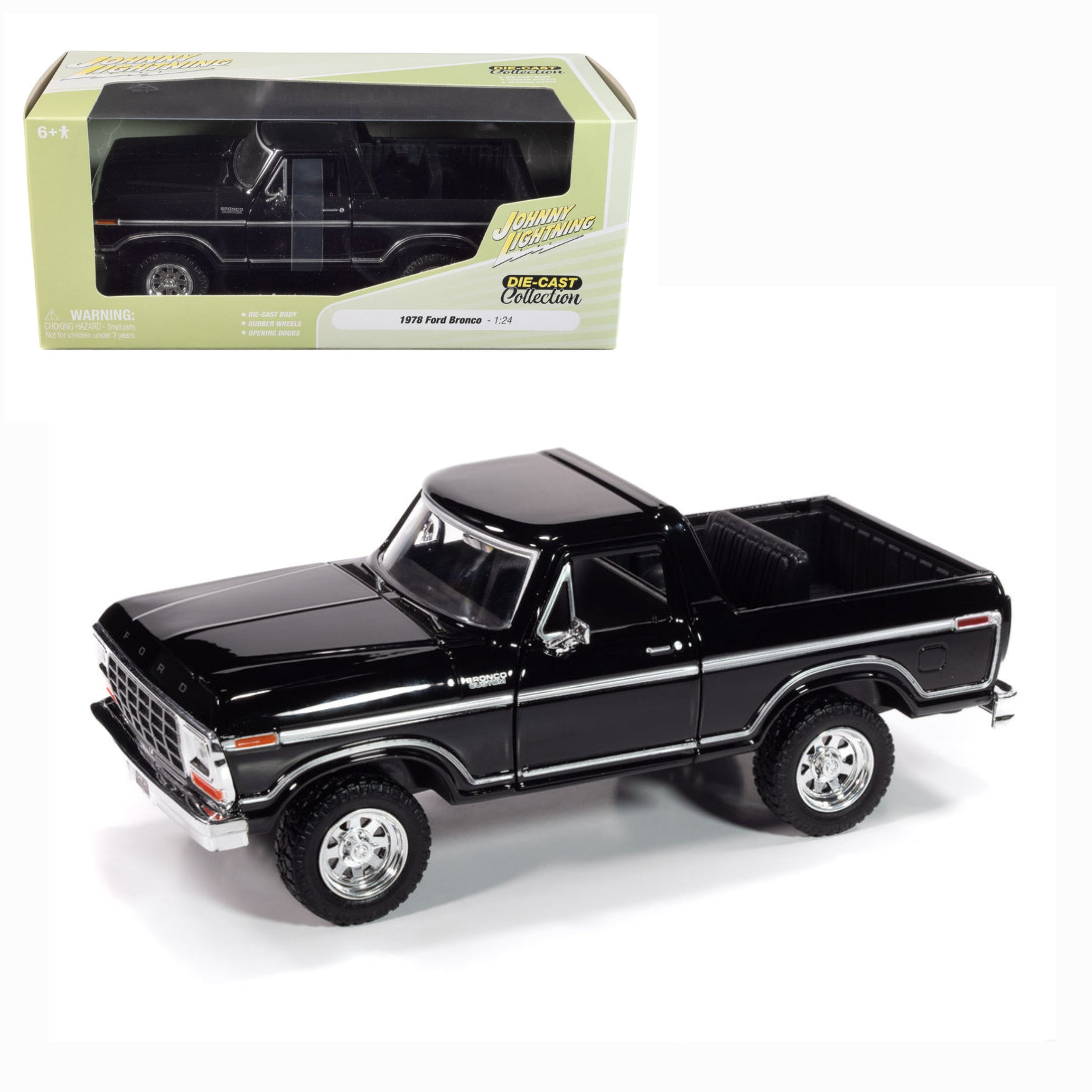 1978 Ford Bronco-(Black)