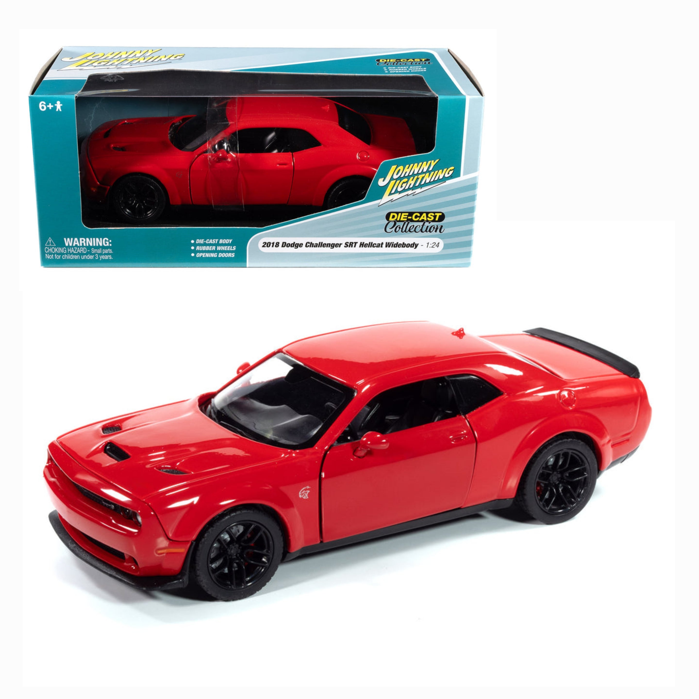 2018 Dodge Challenger SRT Hellcat Widebody-(Red)
