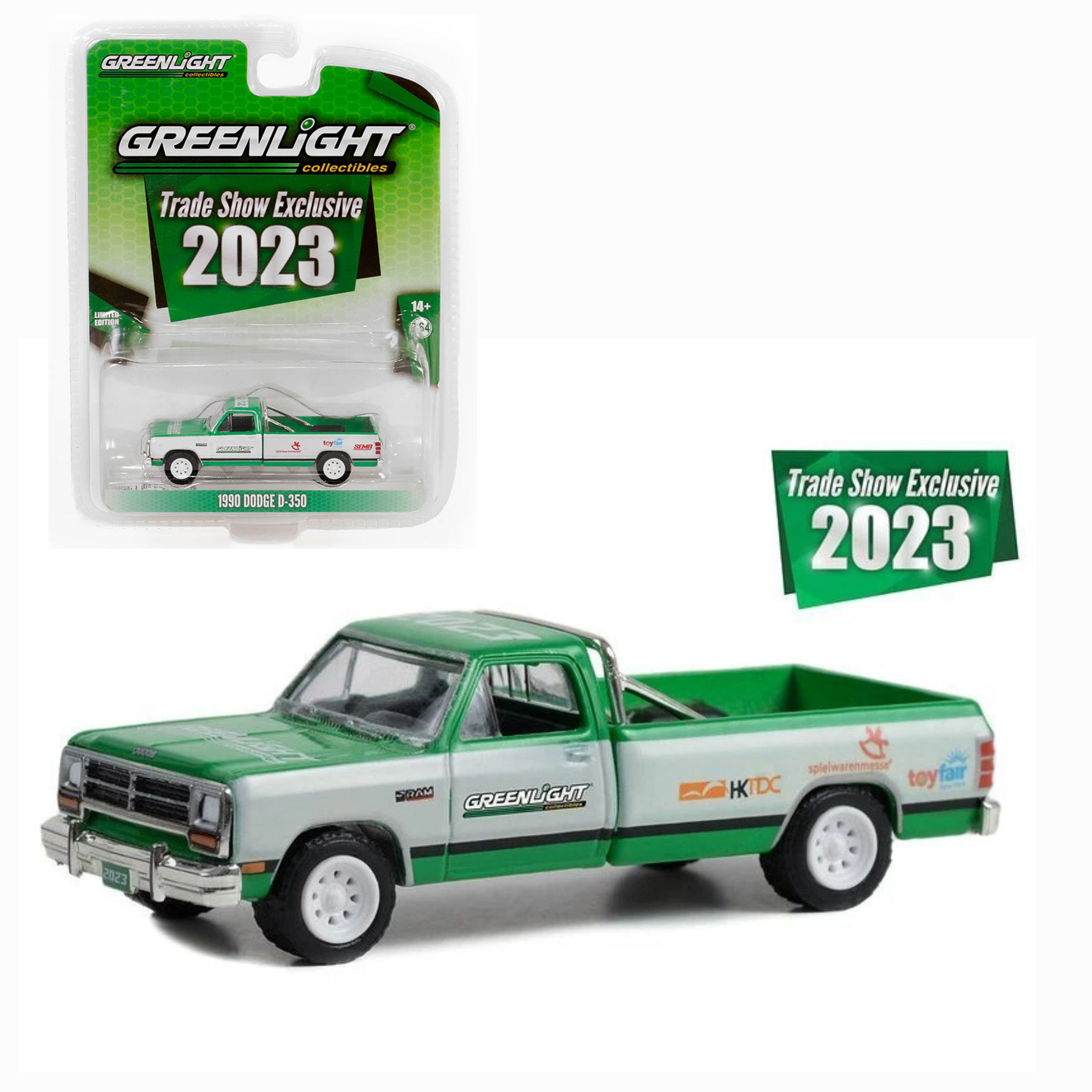 1990 Dodge D-350 Pickup "2023 GreenLight Trade Show Exclusive"