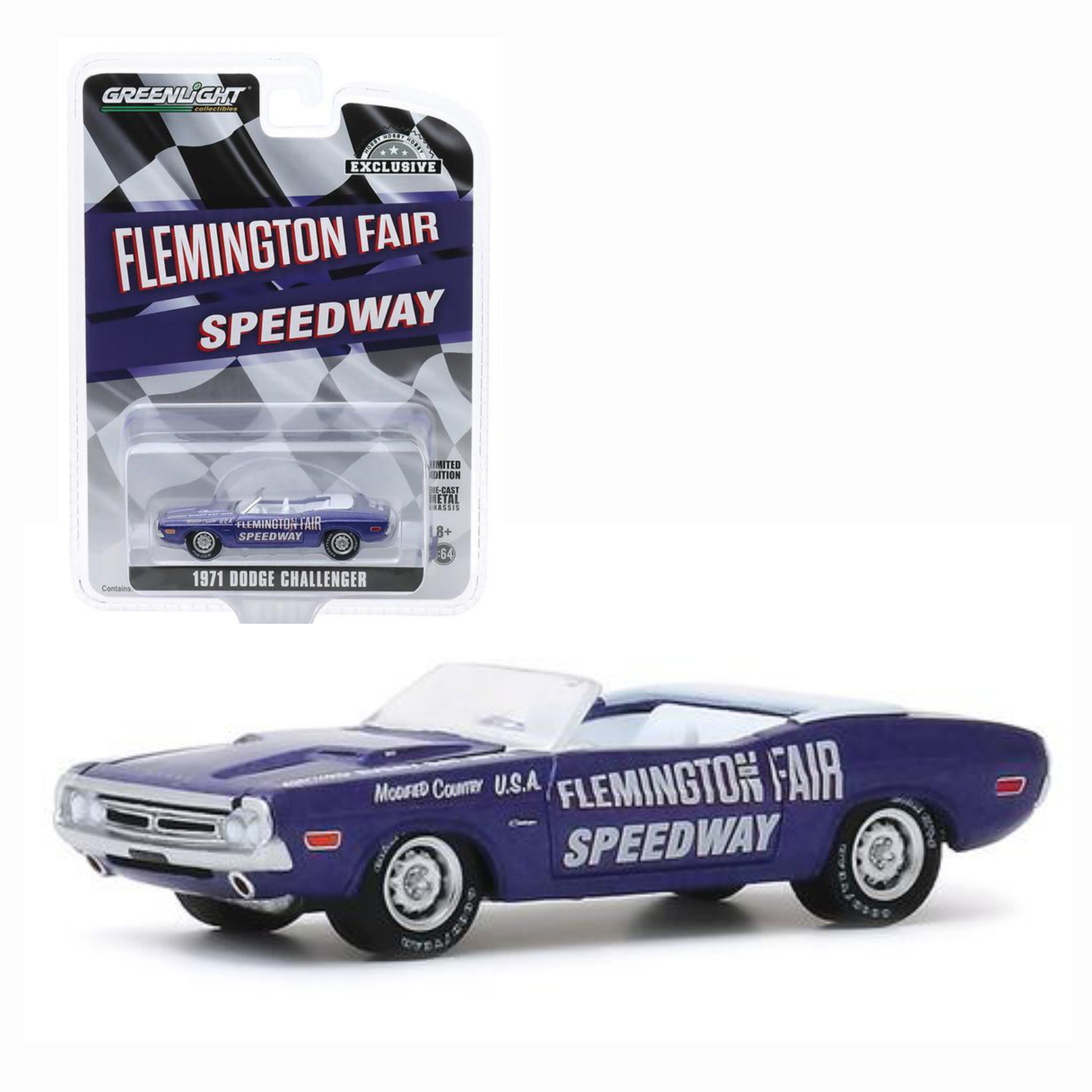 Dodge Challenger Convertible 1971 "Flemington Fair Speedway Official Pace Car"