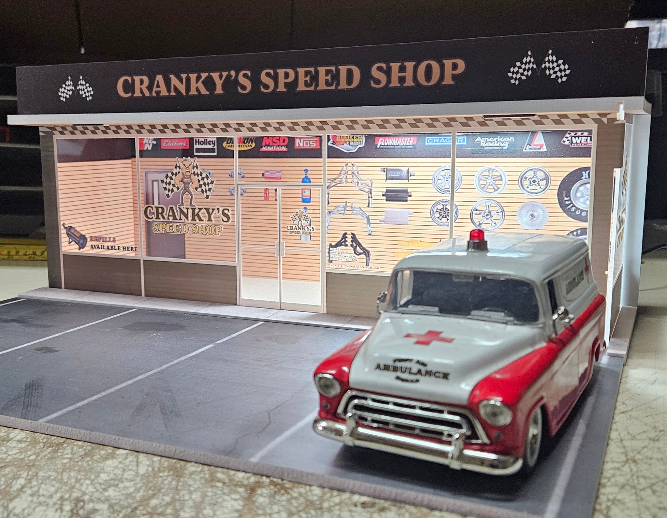 1/64 Diorama "Cranky&