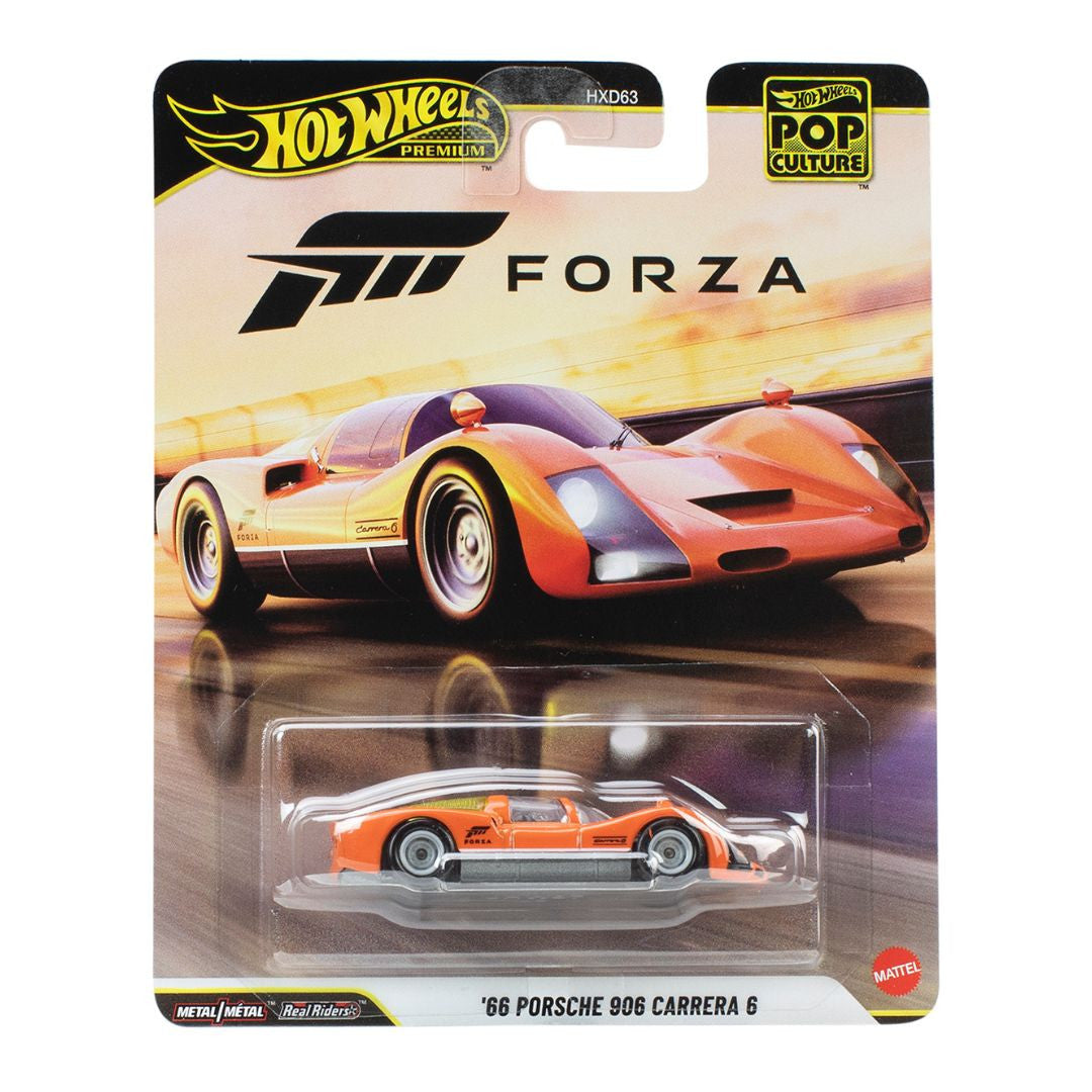 Hot Wheels Forza 1966 Porsche 906 Carrera 6 Pop Culture S Case 2026 1:64 JHW97