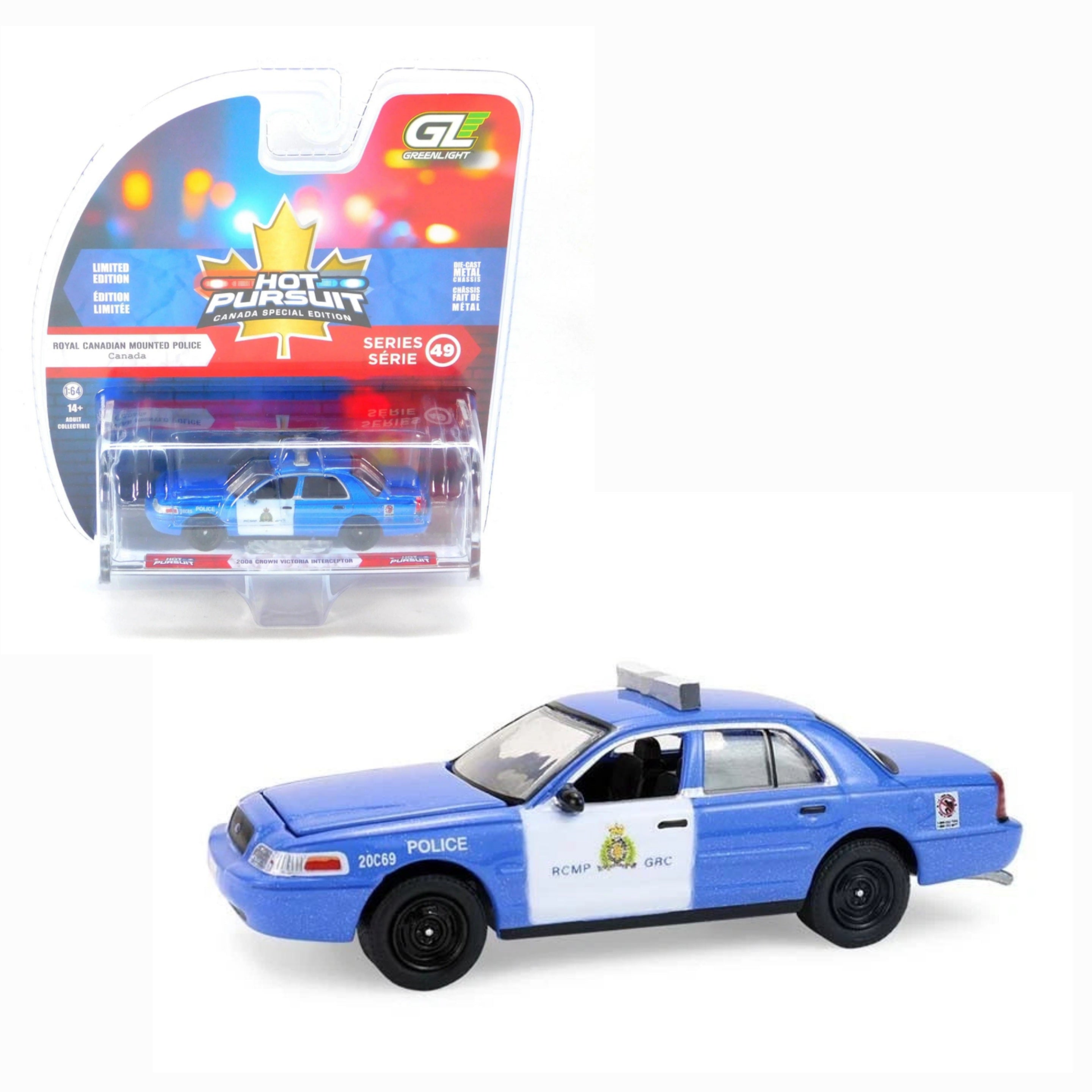 Royal Canadian Mounted Police (RCMP) - 2008 Crown Victoria Police Interceptor (GL43065-B)