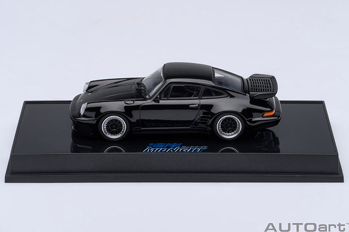 AutoArt 1:64-PORSCHE 911(930) TURBO WANGAN MIDNIGHT BLACKBIRD (COMIC