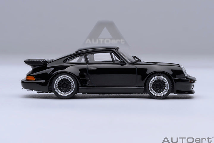 AutoArt 1:64-PORSCHE 911(930) TURBO WANGAN MIDNIGHT BLACKBIRD (COMIC