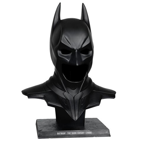 DC Direct The Dark Knight 2008 Batman 1:1 Scale Cowl Replica